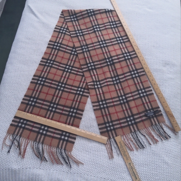 Burberry Vintage Classic Cashmere Nova Check Scarf - Picture 1 of 4